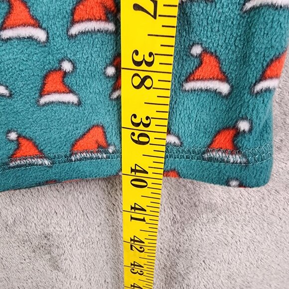 Mens Christmas Wondershop Green & Red Santa Hat Fleece Pajama Pants Size XXL - Picture 11 of 12
